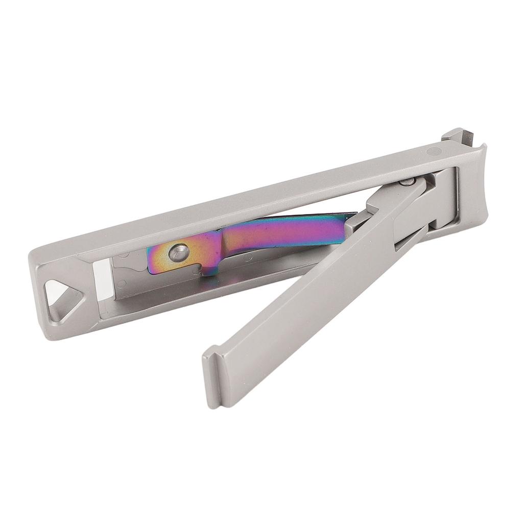 Foldable Nail Clippers Stainless Steel Portable Ultra Thin Pocket Fingernail Trimmer Manicure Tools