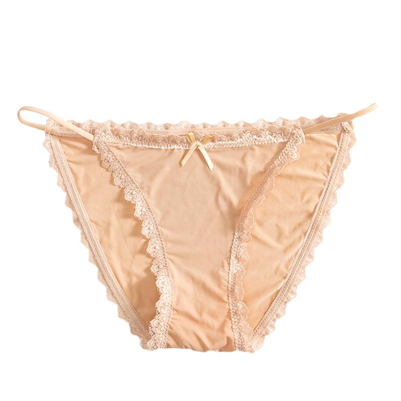 Thin Strap Lace Underwear Breathable Seamless Panties