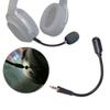 Replacement Mic for Barracuda X Wireless Gaming Headset Detachable Headphone Microphone Boom with Windproof Sponge Cover