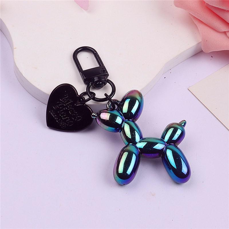 Брелок Собака из Шарика Сплав Сердце DIY Чехол для Телефона и Защитный Чехол для Наушников AirPods Подвеска.