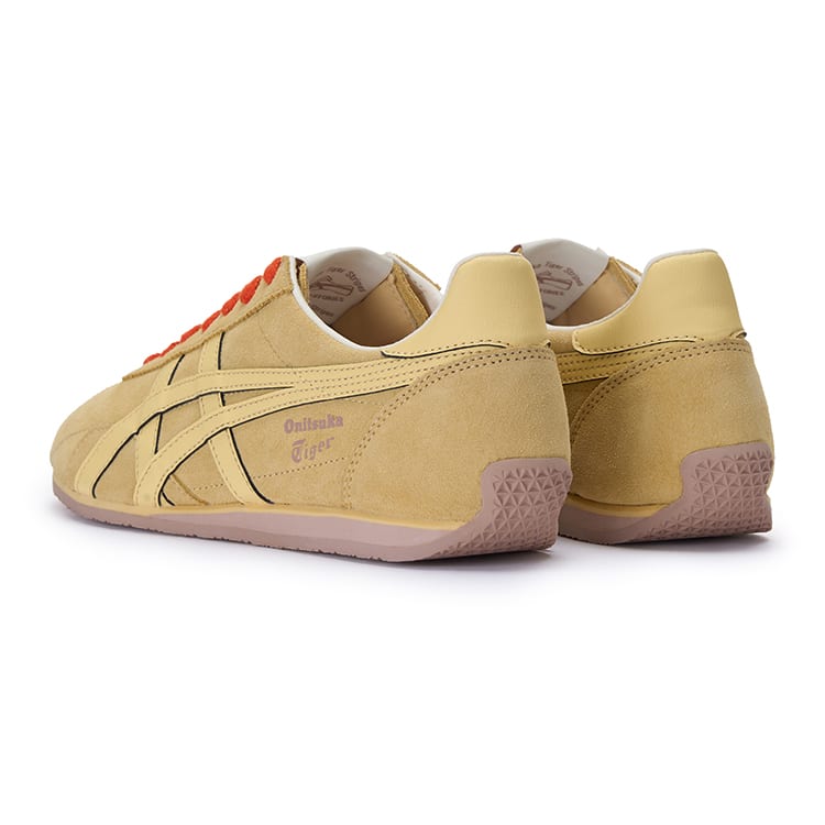 ONITSUKA TIGER Runspark Нескользящая Устойчивая к истиранию Низкие Повседневная Обувь Унисекс Желтый 1183C338-750