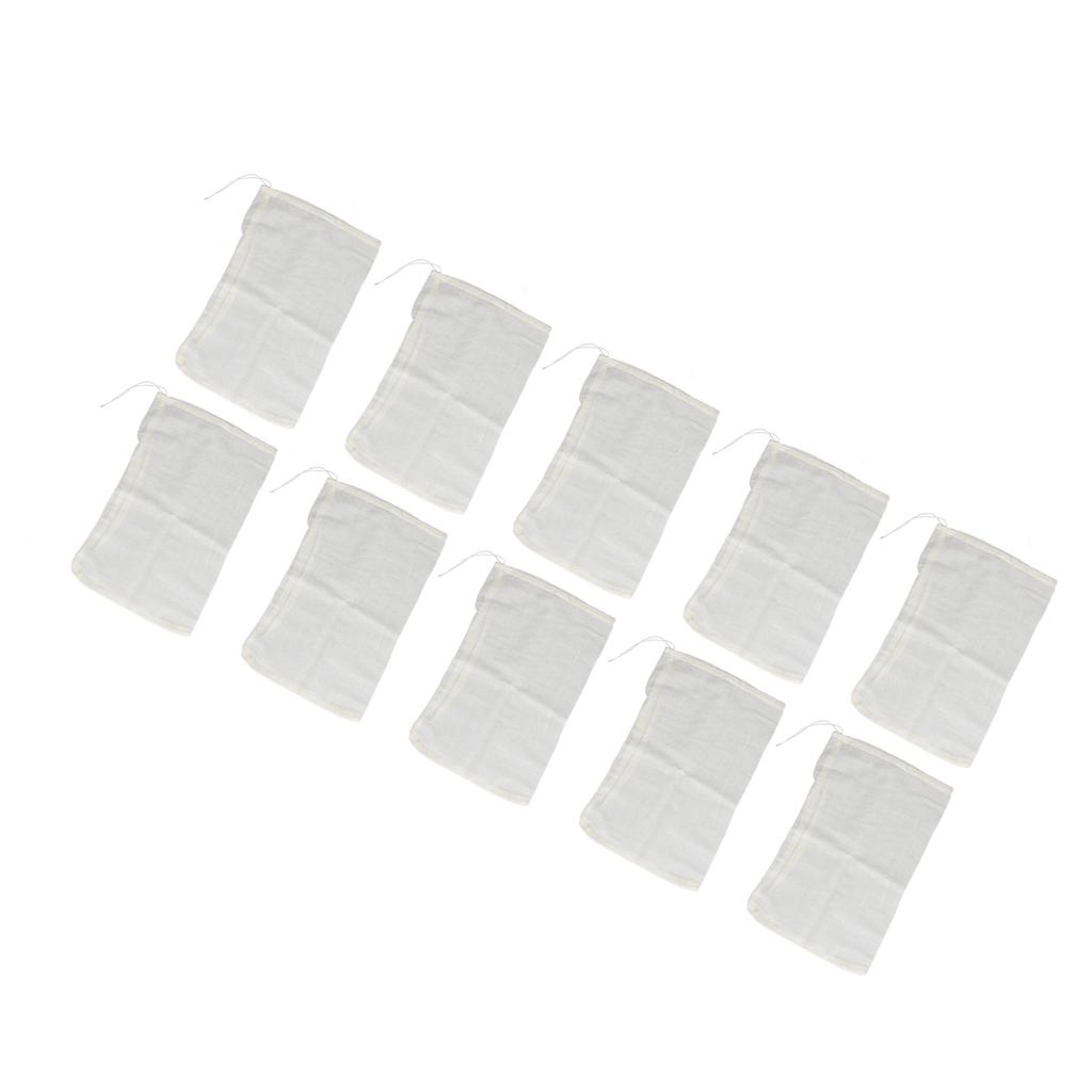 50 шт 20x30 см хлопковый мешок с завязкой многоразовый муслиновый мешок пакетик для специй мешок для дома