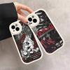 Классический японский аниме Hellsing Чехол для телефона для iPhone 16 15 14 13 12 11 Pro Max Plus Ударопрочный кожаный чехол