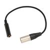 6.35 mm 1 4 Inch Female to XLR Male Adapter Cable 3 Pin Male to 6.35mm Socket Microphone Sound Cable