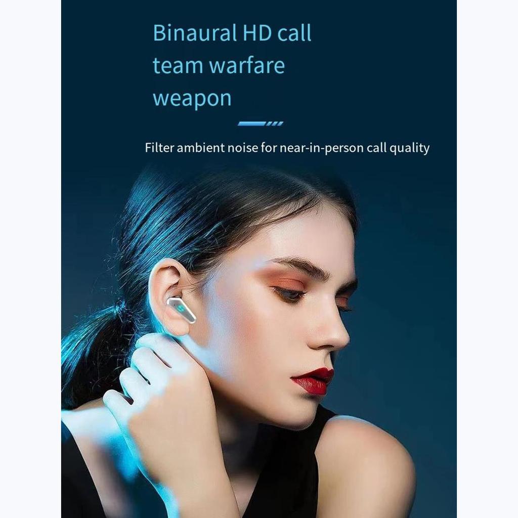 Игровые наушники X35 TWS Беспроводные наушники Bluetooth 5.3 с ожерельем HIFI Стерео гарнитуры с низкой задержкой и шумоподавлением Спортивные наушники