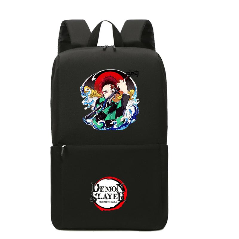 Рюкзак в стиле аниме «Убийца демонов» Nezuko Kawaii, школьная сумка с героями мультфильмов, большая вместимость, манга для путешествий, повседневная сумка для книг для девочек для взрослых