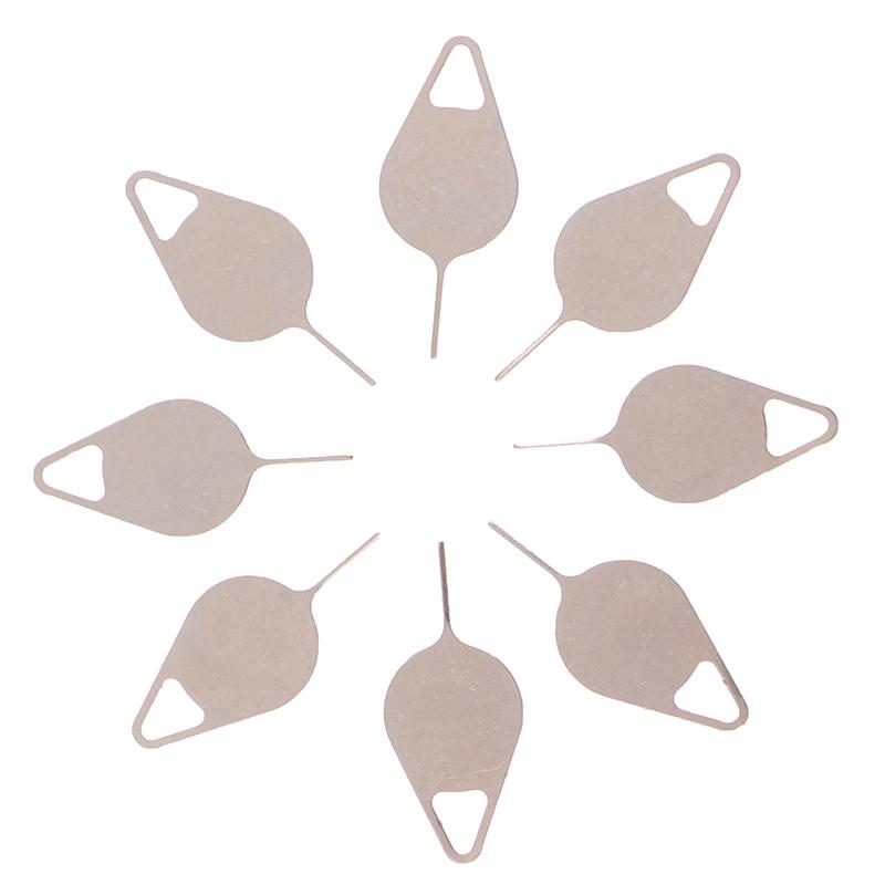 50 шт. Инструмент-ключ для извлечения лотка SIM-карты, игла из нержавеющей стали