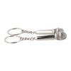 Fashion Microphone Key Ring Creative Pendent Key Chain Backpack Ornament Car Key Holder  Women Men