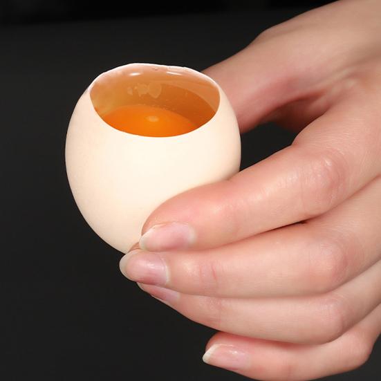 Yousheng 1/2 шт., нержавеющая сталь, инструмент для разбивания яичной скорлупы, простой гаджет для разбивания яиц, открывалка-сепаратор, кухонный инструмент для яиц, заварных кремов, пудингов, тортов