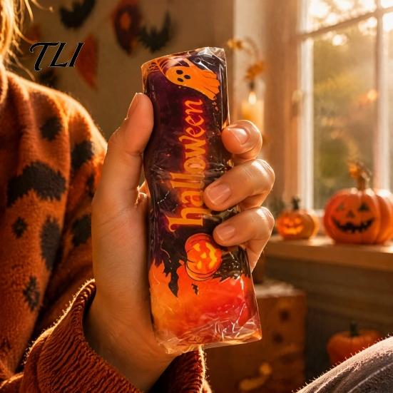 Halloween Relaxation Tools Squeeze Toy for Stress Relieving, Creepy Stick Shaped Sensory Toy, Tactile Toys Slow Rising Bar Fidget Party Favors Adults