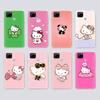 Transparent Case for Samsung A04 A14 A23 M33 M53 Realme 10 9 C35 C55 VIVO X80 Infinix Hot 30 Note 11 Tecno Spark 8P Pro L-12 Hello Kitty