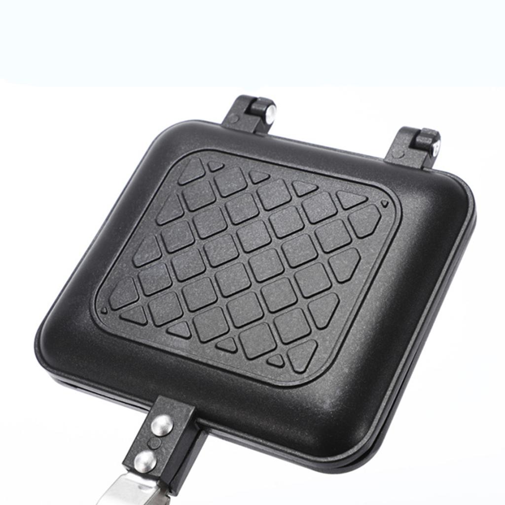 Сэндвичница с антипригарным покрытием Сэндвич-панини на гриле с изолированной ручкой Горячие сэндвичи