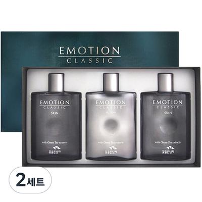 Man with Flowers Emotion Classic Специальный специальный набор 2 средства для ухода + 1 лосьон, 2 набора