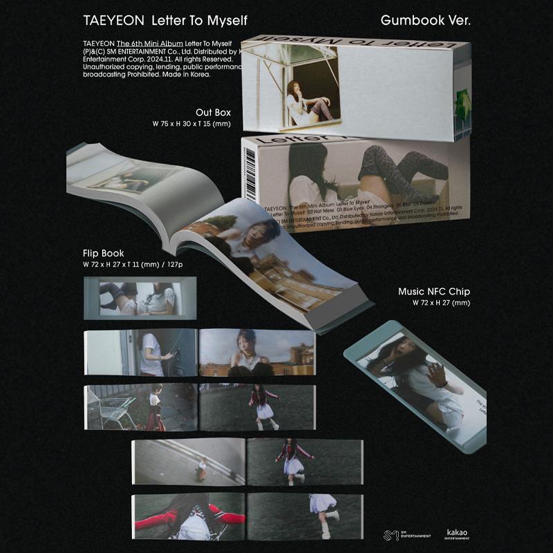 Тэён (Поколение девушек) - 6-й мини-альбом Letter To Myself (Gumbook Вер.)