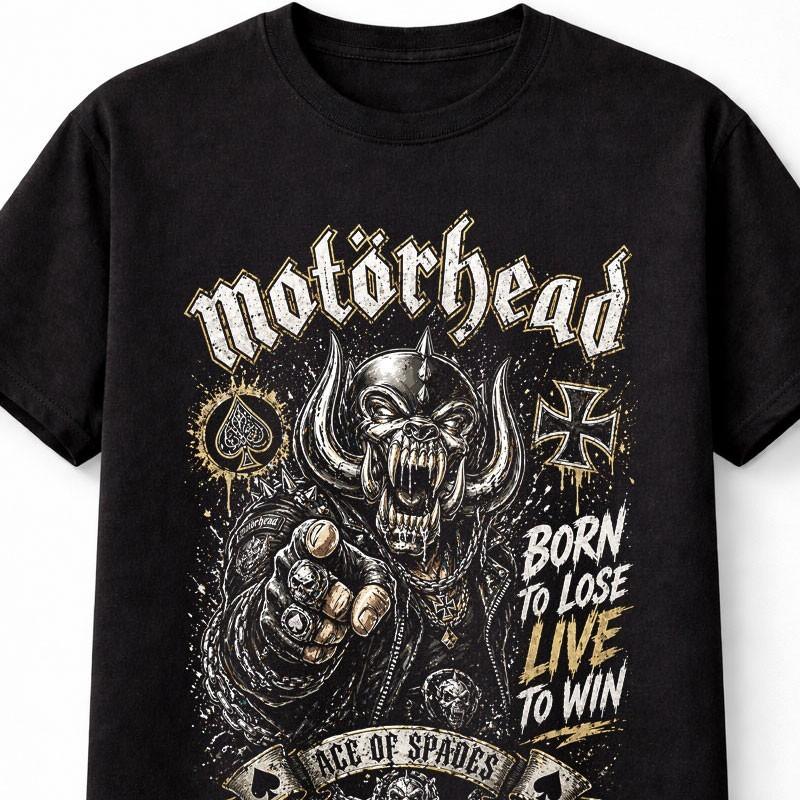 Motrhead Ace Of Spades Warpig Heavy Metal Band Graphic Unisex TShirt