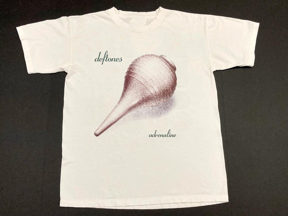 Adrenaline Deftones Short Sleeve White 2345 XL Men T-Shirt TMB2029 Unisex T-Shirt Graphic Tee