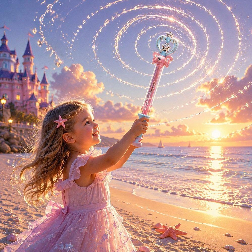 Sparkling Fireworks Water Sprayer Splashing Firework Fountain Fairy Water Toy Outdoor Summer Fun