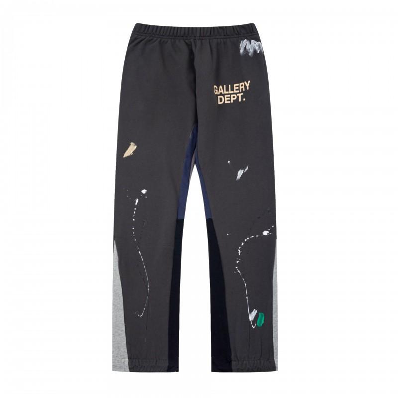 Mens Womens Classic Graffiti Print Loose Fit Sweatpants Casual Trousers Streetwear