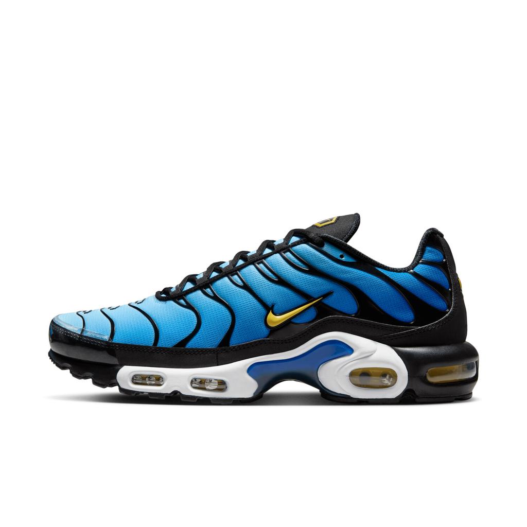 Кроссовки Nike Air Max Plus OG black/sky blue/hyper blue/chamois