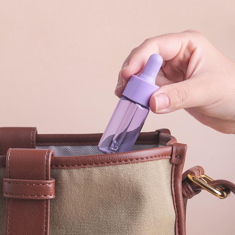 7 шт. портативный многоразовый набор мини-флаконов-капельниц 1/2/3/5 мл пустые стеклянные флаконы для эфирных масел Macaron цветной многоразовый контейнер Diy