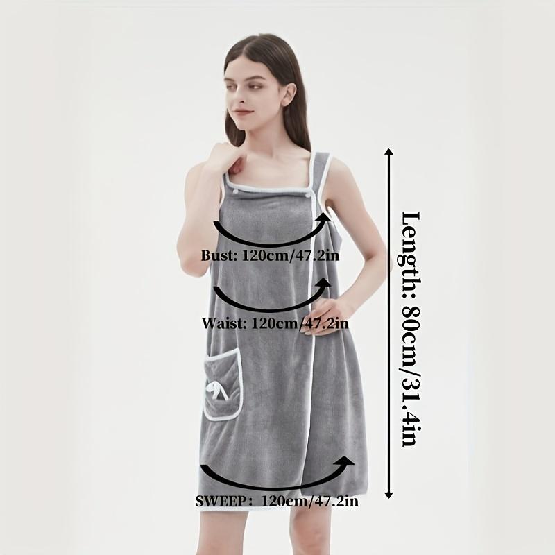 Носимое банное полотенце, банная юбка из кораллового бархата с бантом для взрослых, впитывает воду, быстро сохнет, банное полотенце, не допускает выпадения волос, баня