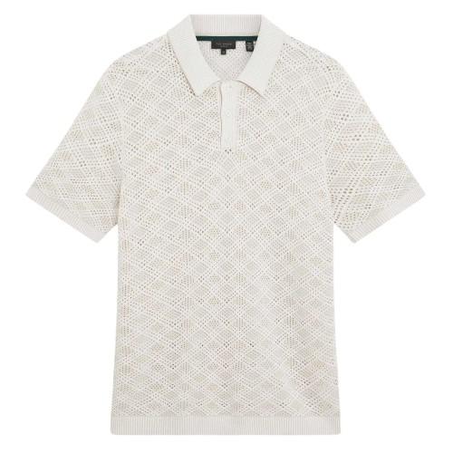 Ted Baker Mens Geometric Polo Shirt