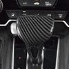 Inner Gear Shift Knob Decor Cover Trim Carbon Fiber For Honda CR-V CRV 2017-2024
