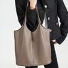 Leather Women's Bags New Tote Bags Large Capacity Women's Versatile Shoulder Bags Commuter Bucket Bags