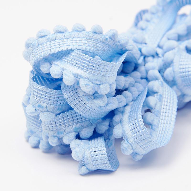 Мяч для ванны с кружевной окантовкой 1,3 см для самостоятельного изготовления одежды, штор и ковров