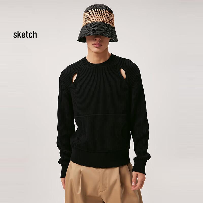 SKETCH Men's 2024 Spring Cotton Pullover Knit Sweater
