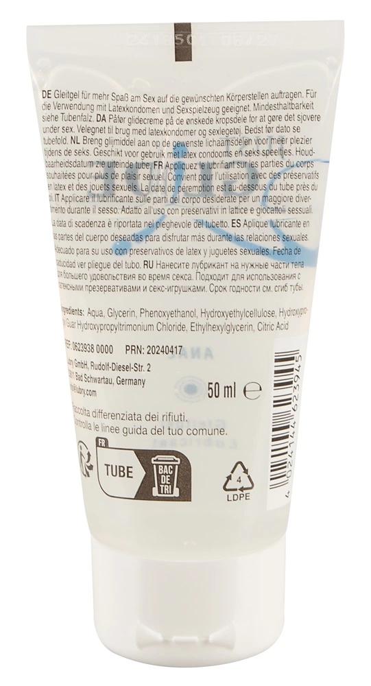 Just Glide - Water-Based Anal Lubricant 50 ml