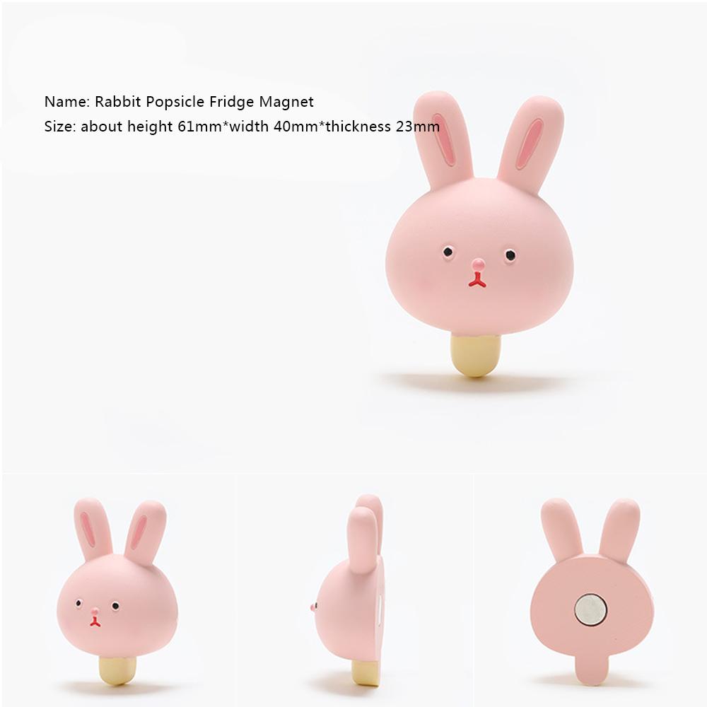 Различные стили животных мультфильм смолы 3D наклейки на холодильник милый дизайн личности сообщение Post-It заметки украшение дома