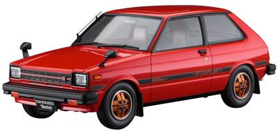 Hasegawa Серия Исторические автомобили Toyota Starlet KP61 S 1980 Пластиковая модель HC63 1/24 (3 двери) Среднесрочный (Машина)