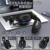 Игровая гарнитура ATTACK SHARK L90: Ультралегкий 216 г, 3 типа подключения (проводной 3,5 мм / Bluetooth 5.3 / беспроводной 2,4 ГГц), сверхнизкая задержка с Lights