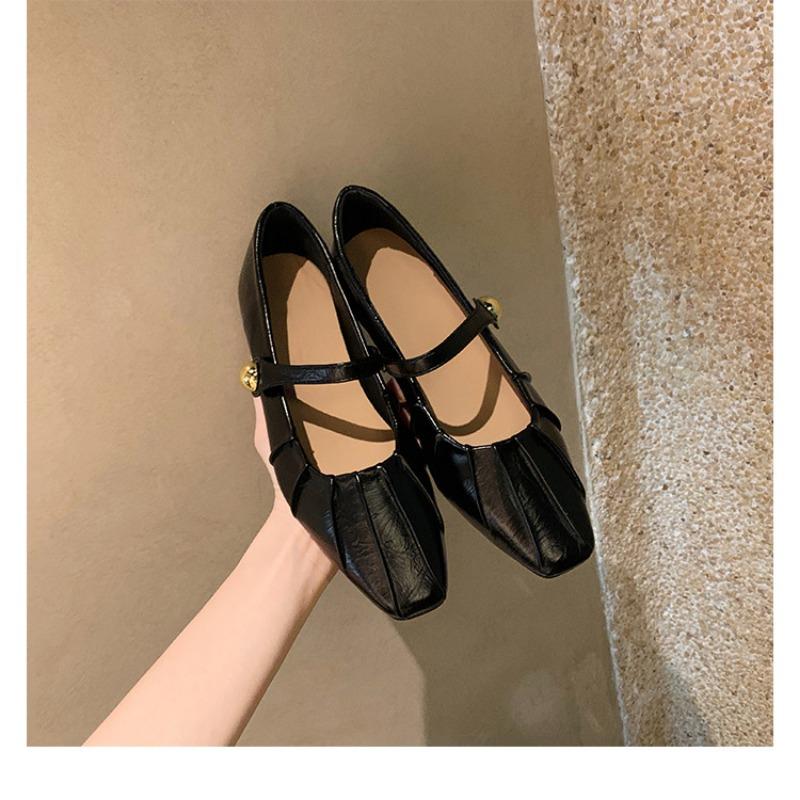 Версия из овчины~ внутренняя высота увеличена плиссированная кожа серебристые одинарные туфли женские балетки на платформе Мэри Джейн женские туфли балетки