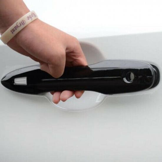 Glossy Black 4X Outer Door Handle Cover Trim For Toyota Avalon 2019-2022