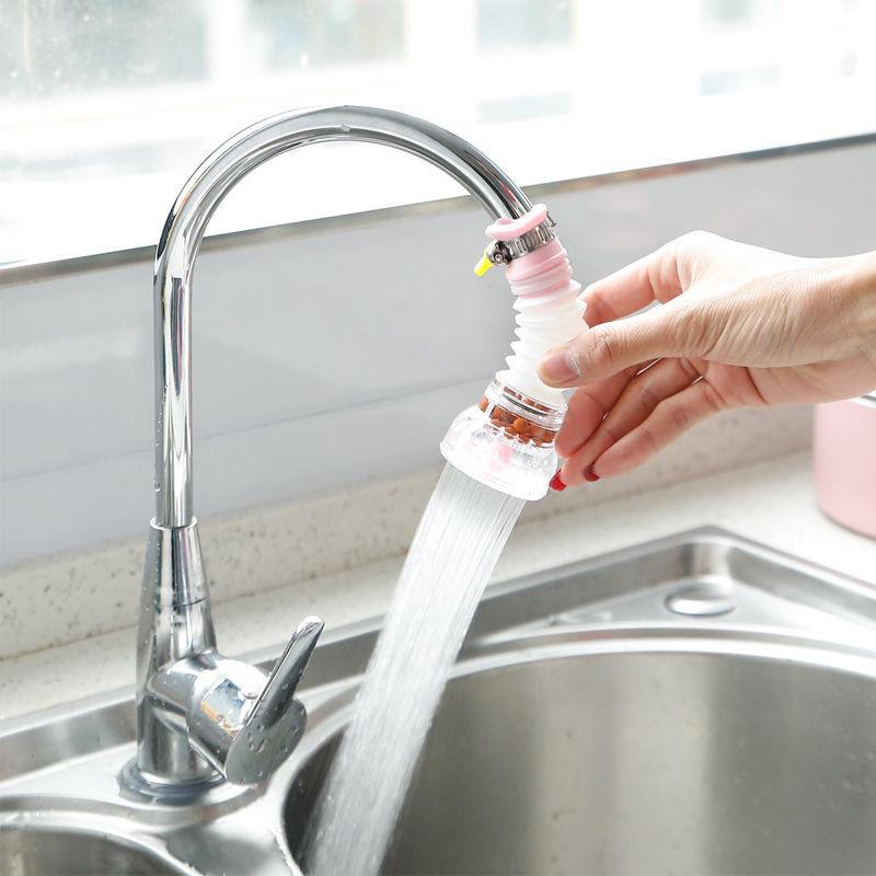 Универсальный кухонный кран Xinjieyuan с фильтром и насадкой-брызгом