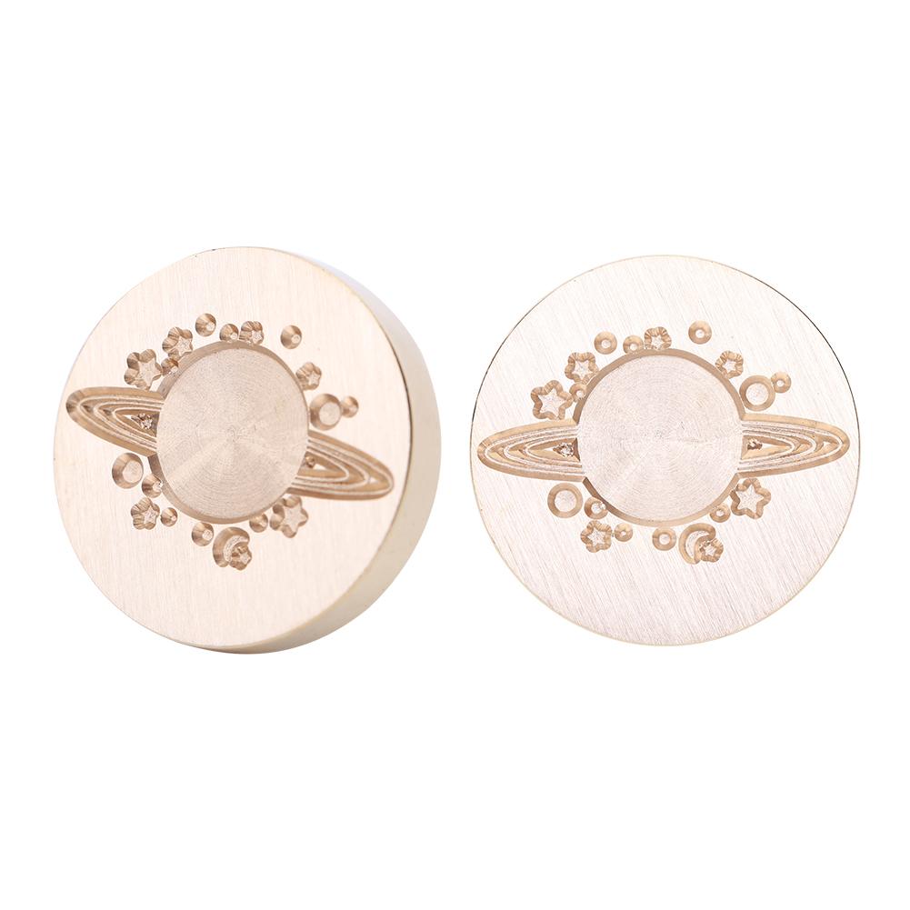 Ретро Звездное небо Печать сургучной головкой Огненная краска для открыток DIY Конверты Марки