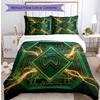 Werder Bremen Football Printed 3 Pieces Bedding Set, Comfortable Skin Friendly Bedroom Duvet Cover Set