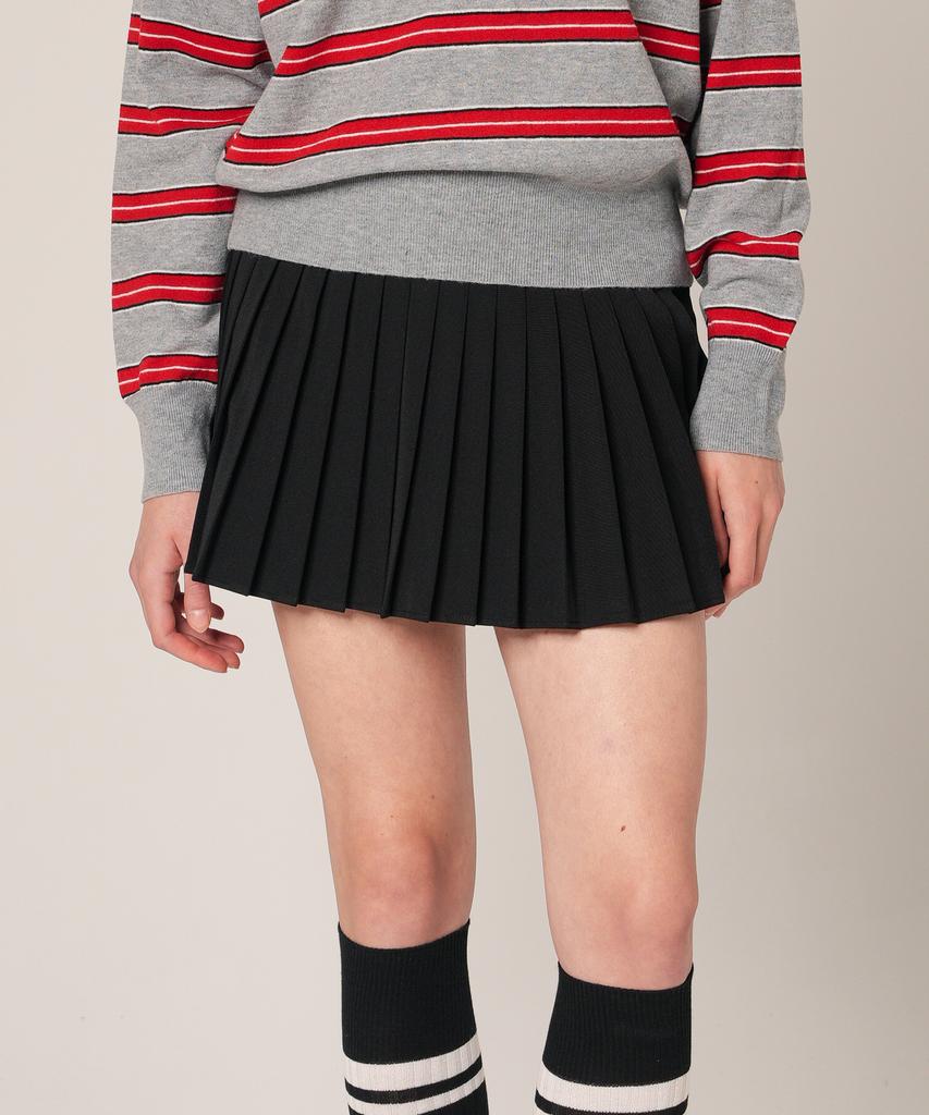 Mongbirdy Golf Rita Pleated Skirt Black