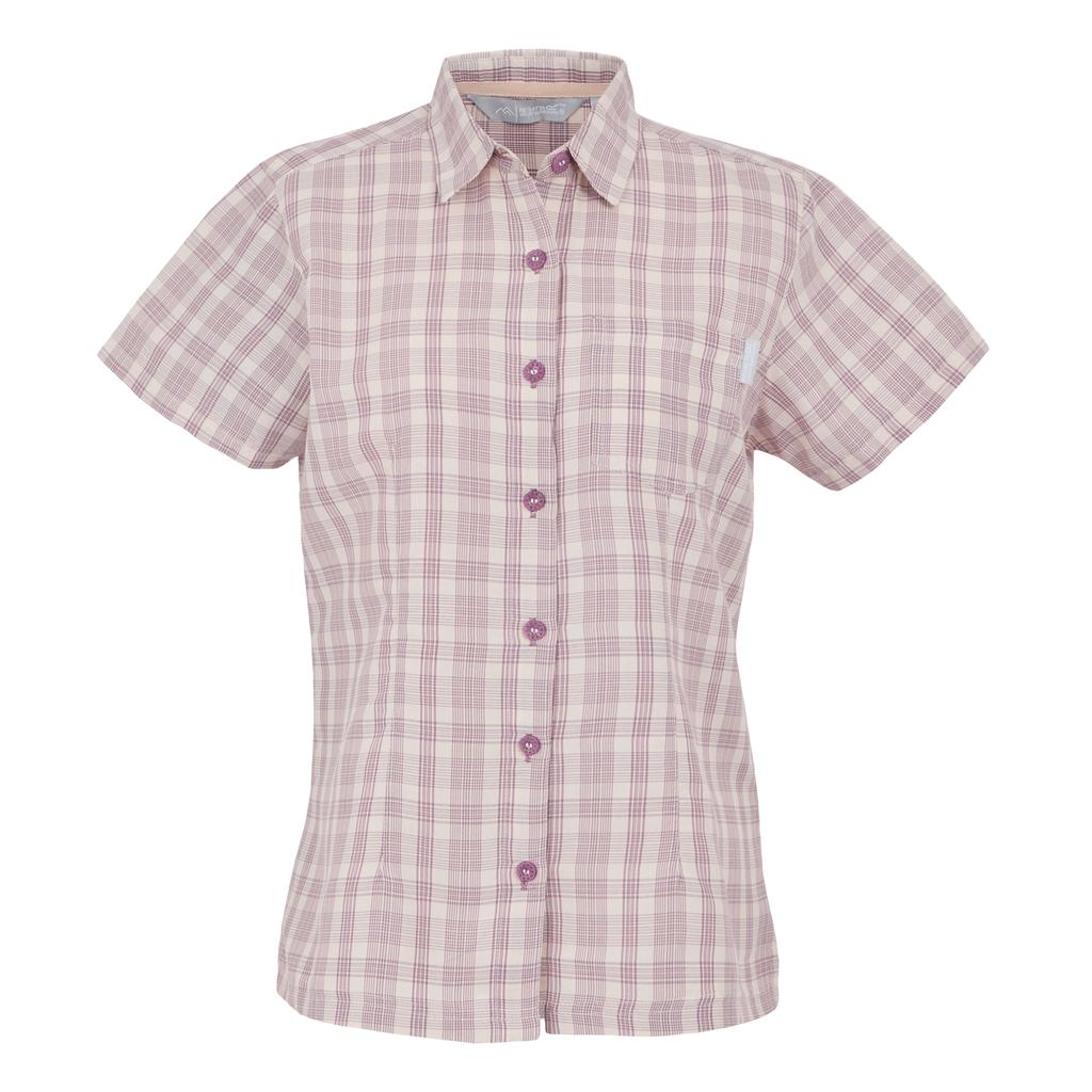 Regatta Womens/Ladies Mindano VIII Checked Short-Sleeved Shirt