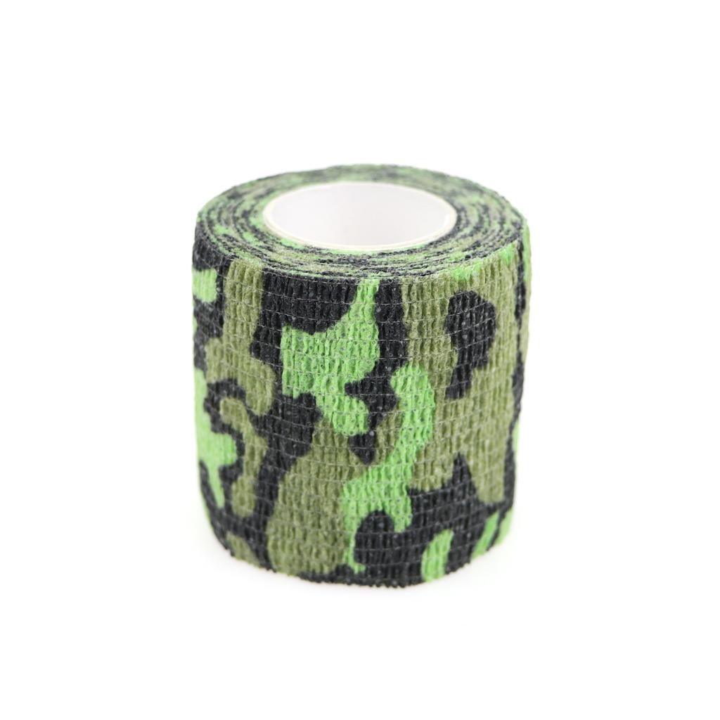 24 Rolls Camouflage Self Adhesive Bandage Wraps Elastic Cohesive Bandage Vet Tape for Pet Animals Fingers Ankles Wrists Elbows