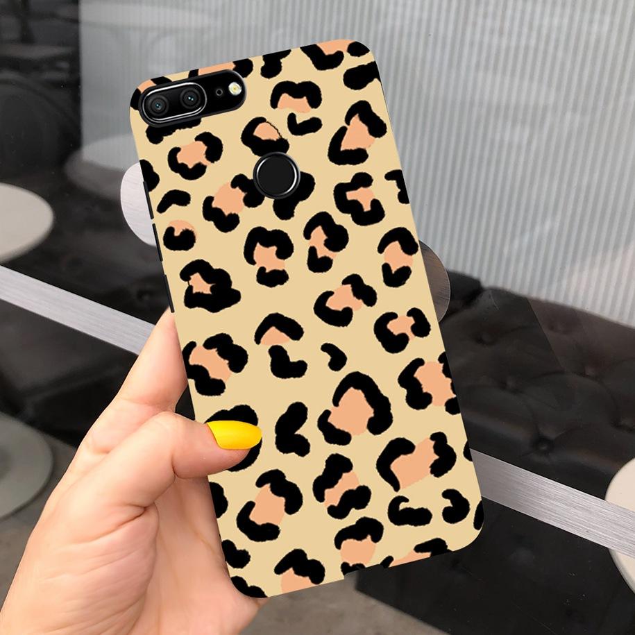 For Cover Honor 9 Lite Case Popular Cow Leopard Funda Soft TPU Back Protective Cover For Honor9 9 Lite Phone Case LLD-L21 Bumper