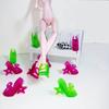 5pairs/lot Doll Accessories Fashion Doll Shoes For Monster High Dolls High Heel Star Sandal Shoes For Monster Doll Kids Toy
