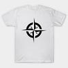 T Shirt Women Compass Rose B And W Harajuku Print Kawaii Tshirt Summer Short Sleeve Female T-Shirt Top Tee