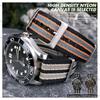 20mm Nylon Canvas Strap Fit for Omega Seamaster 300 Speedmaster AT150 Aqua Terra Soft Watchband Gift Tools