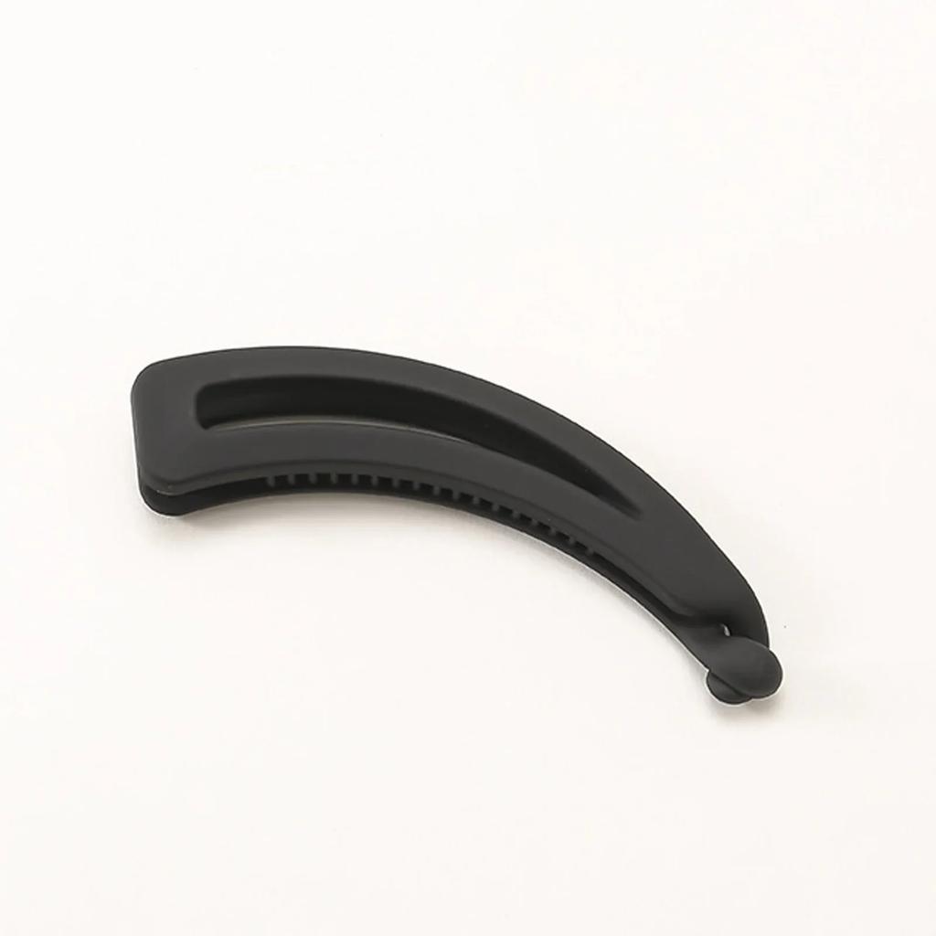 Women Matte Solid Color Vintage Banana Clip for Curly Long Straight Short Hair Claw Girls Ponytail Holder Hairpin Clamp Grip