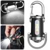 Rechargeable LED Flashlight High Brightness 3 Lighting Modes Waterproof Compact Portable Keychain