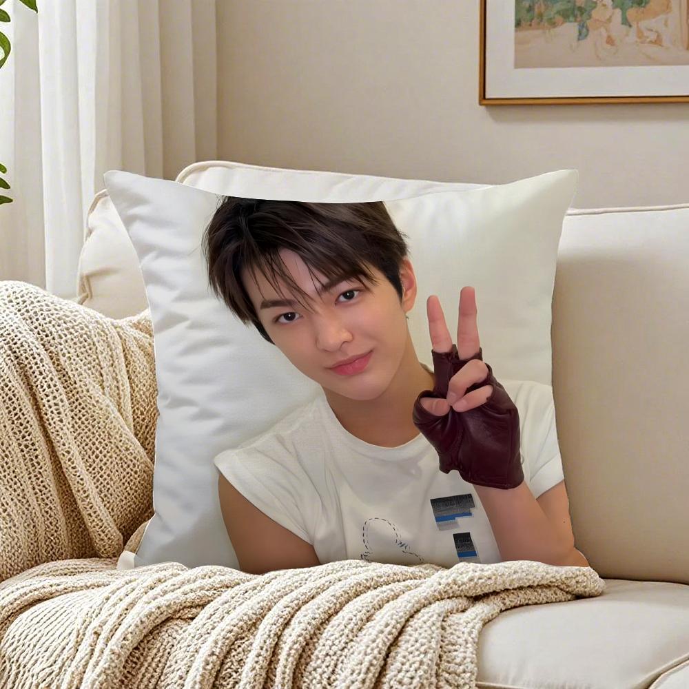 Person KPop CCORTIS KKEONHO Cushion Cover Pillowcase Antidustmite living Room Sofa Decor Cushion Room