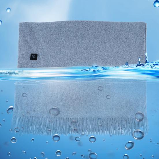 USB Накидка-шаль с подогревом для женщин, портативное носимое одеяло с подогревом с кисточками, интеллектуальный контроль температуры, шарф с подогревом для зимы